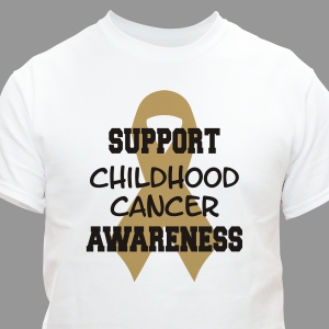 Support Childhood Cancer Awareness T-Shirt