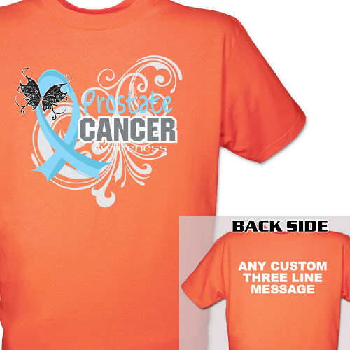 Prostate Cancer Awareness T-Shirt | MyWalkGear.com