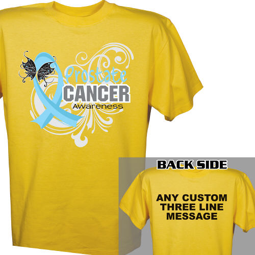 Prostate Cancer Awareness T-Shirt | MyWalkGear.com
