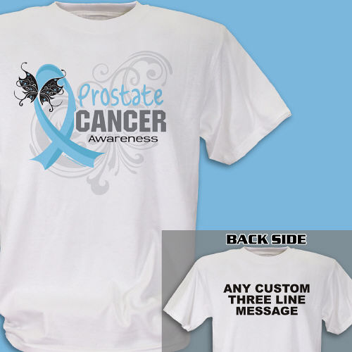 Prostate Cancer Awareness T-Shirt | MyWalkGear.com