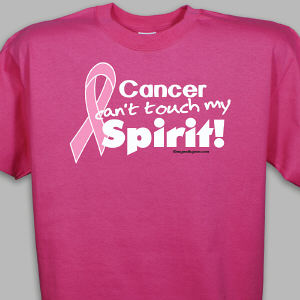 Pink Hope Ribbon Spirit T-Shirt