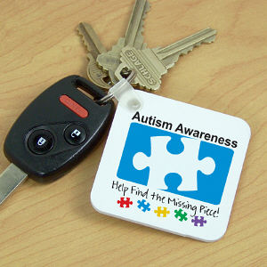 Autism Awareness Key Chain