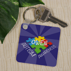 Autism Awareness Key Chain