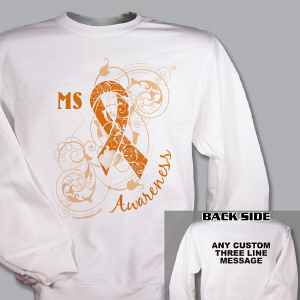 Personalized MS Awareness Sweatshirt