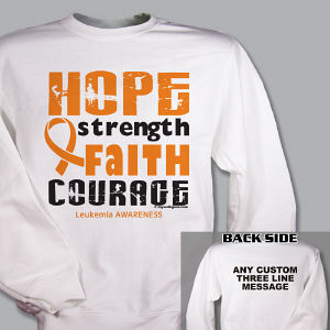 Leukemia Awareness Sweatshirt