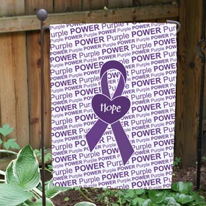 Awareness Ribbon Garden Flag