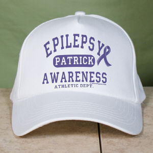 Personalized Epilepsy Awareness Athletic Dept. Hat