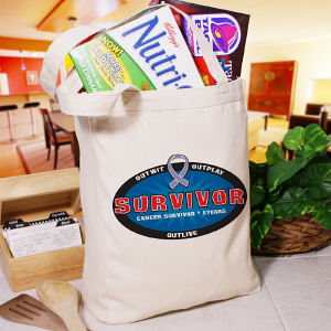 Cancer Survivor Tote Bag