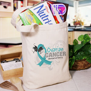 Ovarian Cancer Awareness Tote Bag