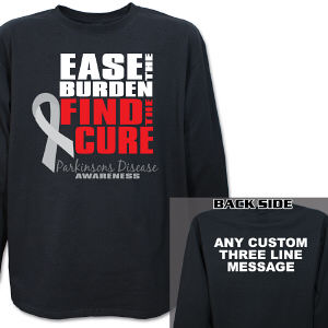 Find the Cure Parkinson's Disease Awareness Long Sleeve Shirt