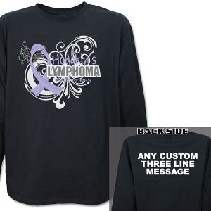 Hodgkin's Lymphoma Awareness Long Sleeve Shirt