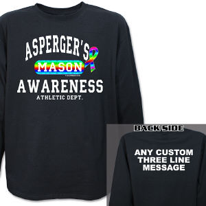 Asperger's Awareness Athletic Dept. Long Sleeve Shirt