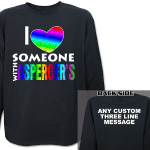 Love Someone With Asperger's Long Sleeve Shirt