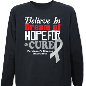 Cure Parkinson's Disease Awareness Long Sleeve Shirt