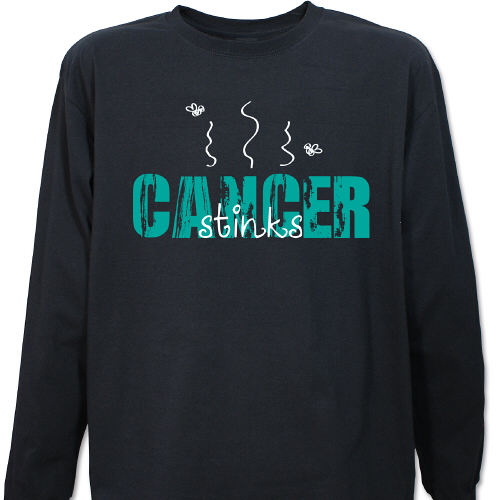 Cancer Awareness Long Sleeve Shirt | MyWalkGear.com