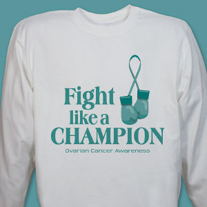 Ovarian Cancer Champion Long Sleeve Shirt