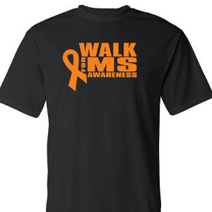Walk for MS Awareness Sports Performance Shirt