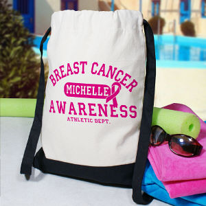 Breast Cancer Awareness Athletic Dept. Sports Bag