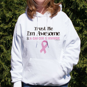 Cancer Survivor Hooded Sweatshirt