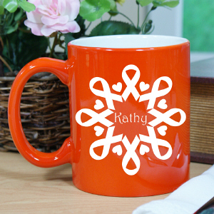 Orange Ribbon Awareness Mug