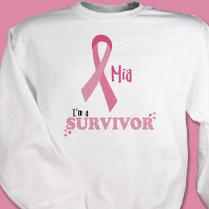 I'm A Survivor - Breast Cancer Awareness Sweatshirt