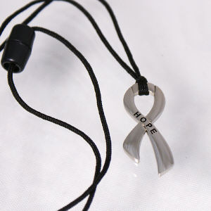 Hope Ribbon Necklace