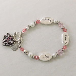 Breast Cancer Awareness Bracelet