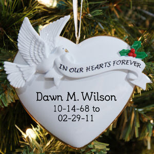 In Our Hearts Ornament