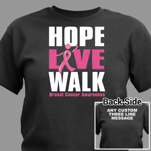 personalized breast cancer shirts