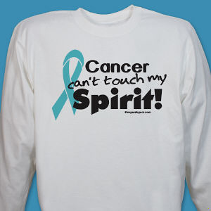 Teal Hope Ribbon Sweatshirt