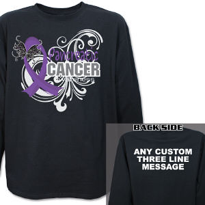 Pancreatic Cancer Awareness Long Sleeve Shirt