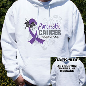 Pancreatic Cancer Awareness Hooded Sweatshirt