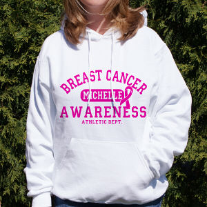 Breast Cancer Awareness Athletic Dept. Hooded Sweatshirt