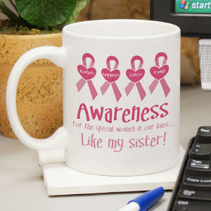 Awareness - Breast Cancer Awareness Personalized Coffee Mug