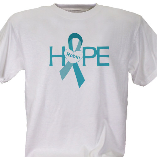 Ovarian Cancer Awareness Personalized Tshirt