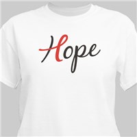 Hope Ribbon T-Shirt 310132X