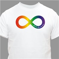 Rainbow Infinity Autism Awareness T-Shirt | Autism Awareness Shirts