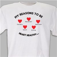 Reasons to be Heart Healthy T-Shirt 33958X