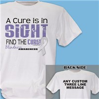 A Cure is in Sight Blindness Awareness T-Shirt 34350X