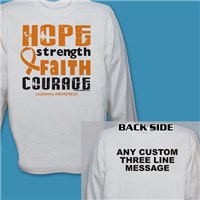 Leukemia Awareness Long Sleeve Shirt 9074428X