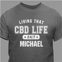 Personalized Living That CBD Life T-Shirt 314886X