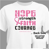 Breast Cancer Awareness T-Shirt | Personalized Breast Cancer Shirts