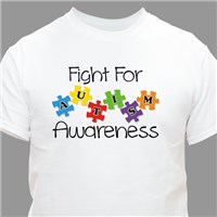 Fight for Autism Awareness T-Shirt | Autism Awareness Clothing