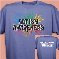 Personalized Autism Walk Team T-Shirt | Autism Awareness T-Shirt