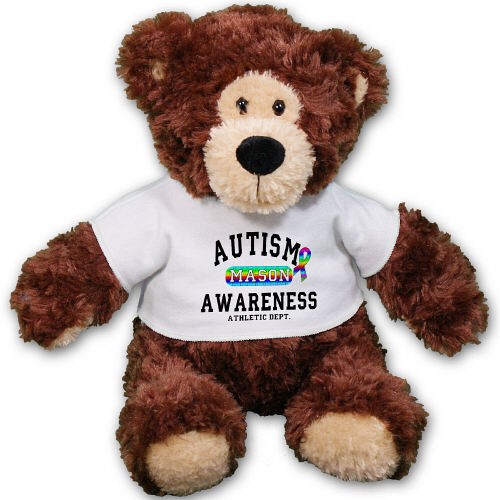 Personalized Autism Awareness Teddy Bear - 11