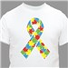 Puzzle Piece Ribbon T-Shirt | Autism Awareness Shirts