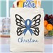Butterfly Awareness Ribbon Tote Bag 8101222
