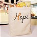 Hope Ribbon Tote Bag | Breast Cancer Bags
