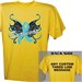 Cervical Cancer Survivor Butterfly T-Shirt 34309X