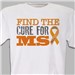 Find the Cure MS T-Shirt | Multiple Sclerosis T-Shirt